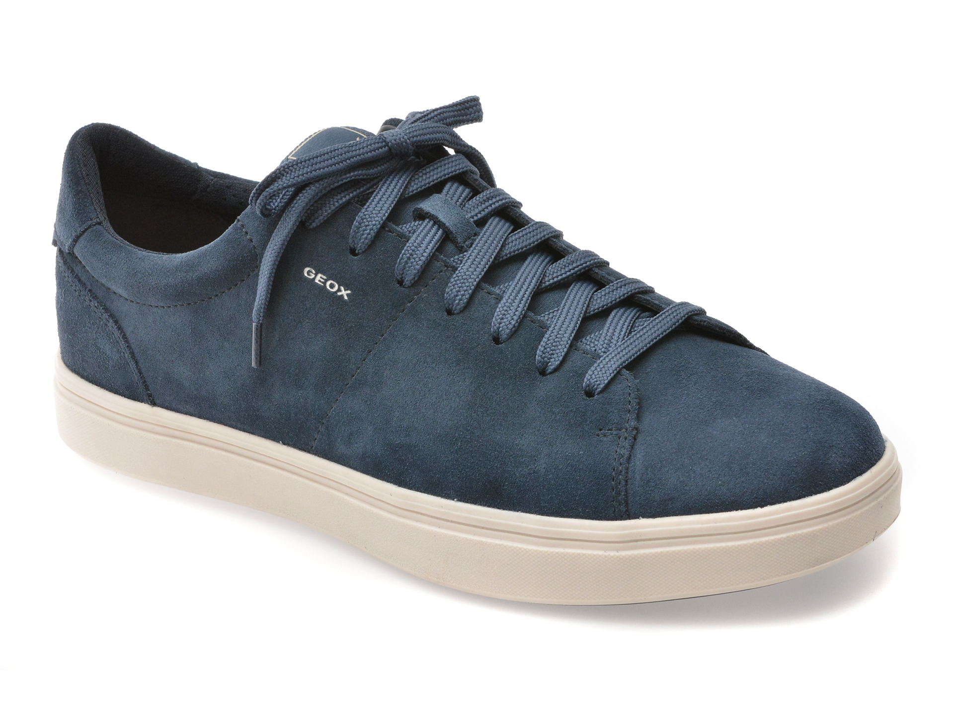 Pantofi sport Geox barbati albastri piele intoarsa