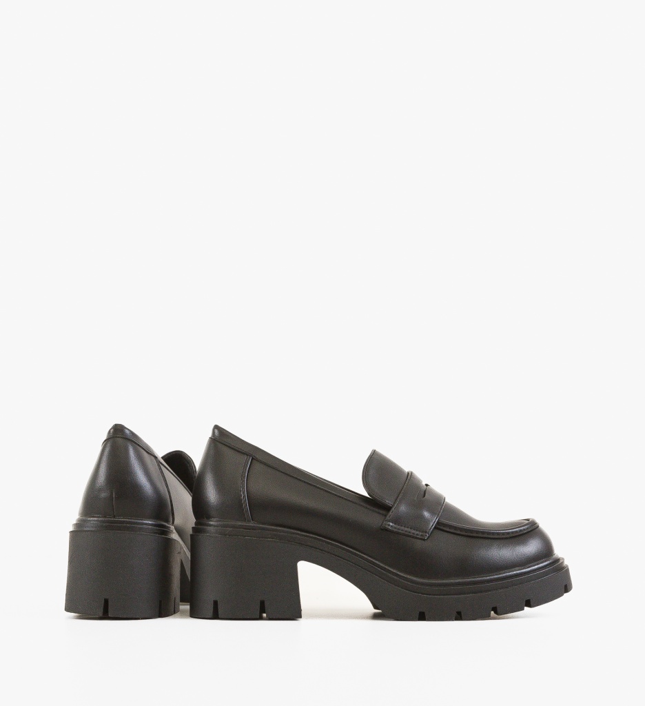 Pantofi Dama Russe Negri cu Toc Eleganți - imagine 5
