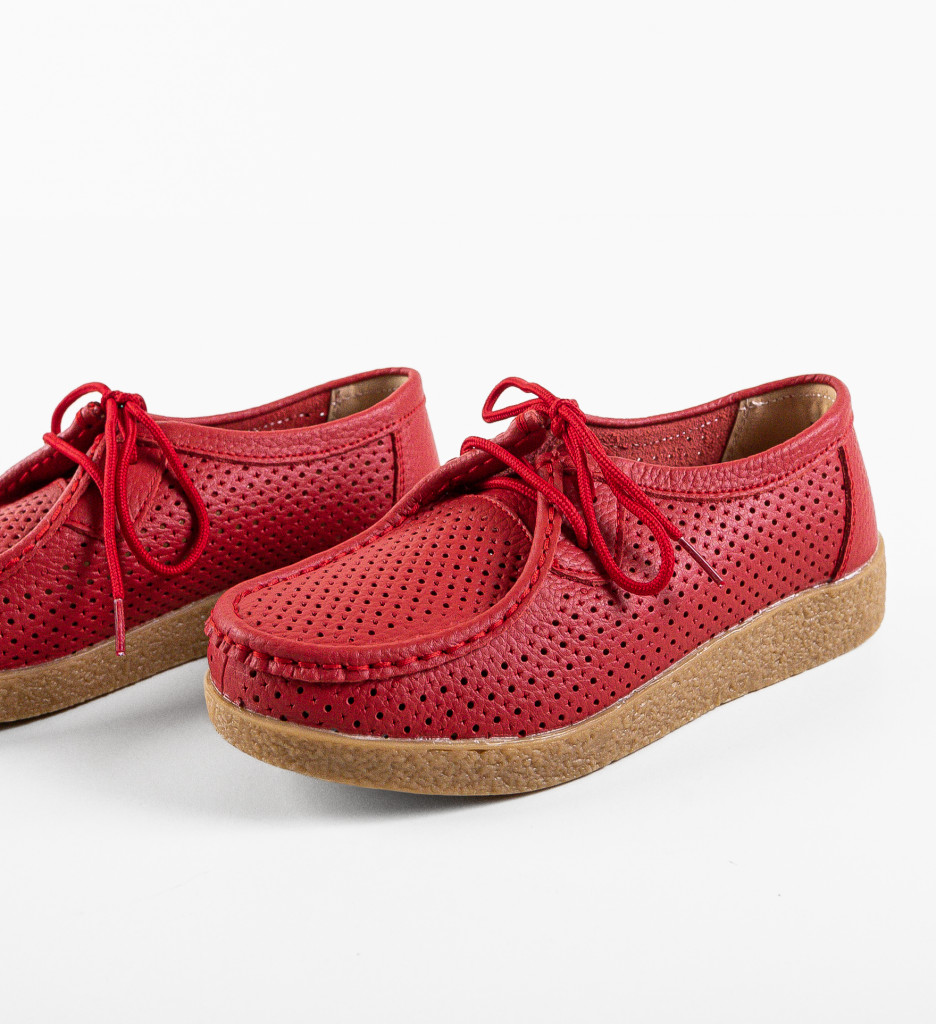 Pantofi Casual Yorker Rosii - Stil și Confort - imagine 6