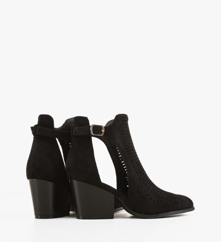 Botine Dama Berny Negre - Stil Modern - imagine 2