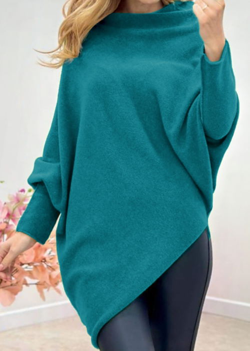 Pulover Versatil cu Maneca Fluture | Shopika