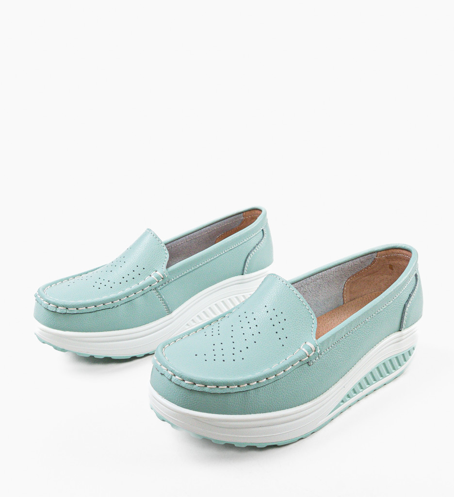 Pantofi Casual Turcoaz - Confort și Stil - imagine 5