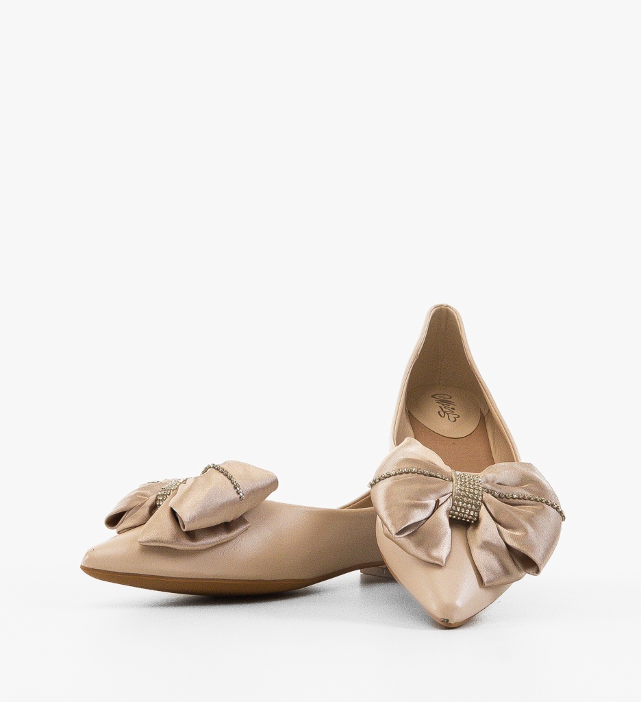 Balerini Dama Dyty Bej | Stil Casual Confortabil - imagine 4