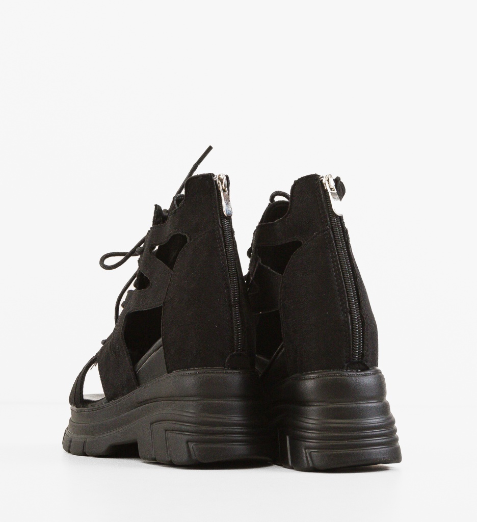 Platforme Osanne Negre | Eleganță și Confort - imagine 5