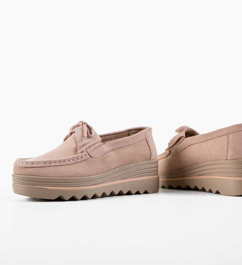 Pantofi Hipok Roz | Confort și Stil Casual - imagine 5