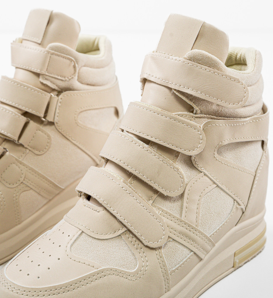 Sneakers Dama Scott Bej | Confort și Stil - imagine 13