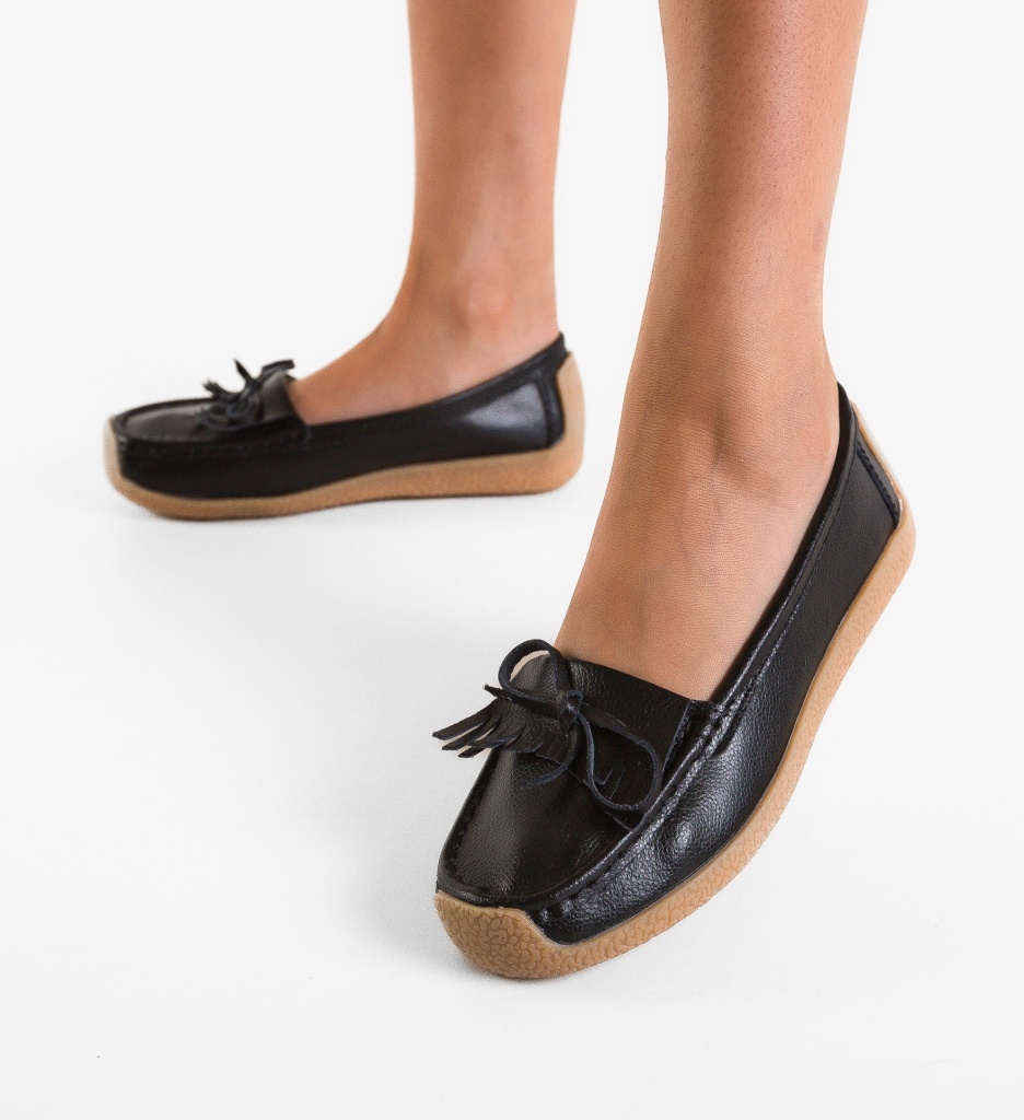 Espadrile Dama Fevas Negre - Confort și Stil Casual - imagine 4