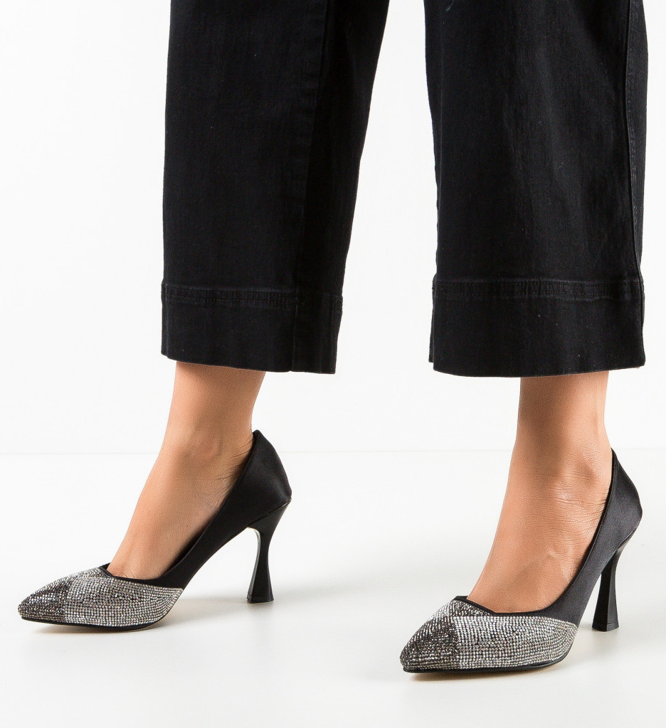 Pantofi cu toc Lerek Negri - Eleganță și Stil - imagine 2