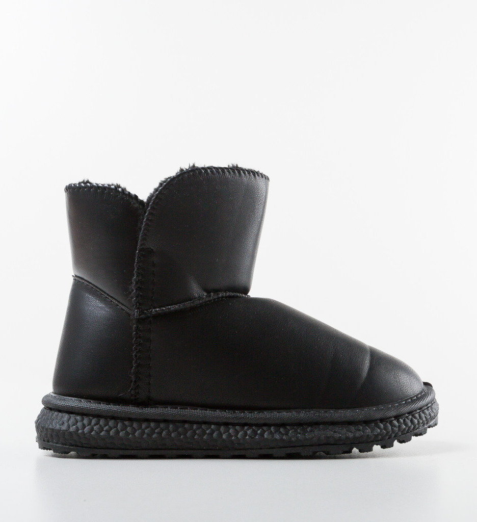 Cizme Tip UGG Negre | Confort și Eleganță - imagine 4