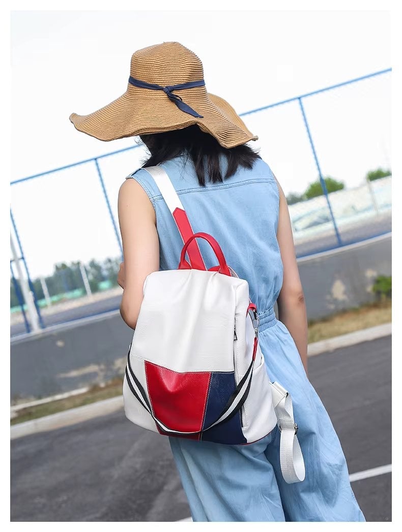 Rucsac Antifurt Dama Picadili Alb Olwen GT3620 - imagine 4