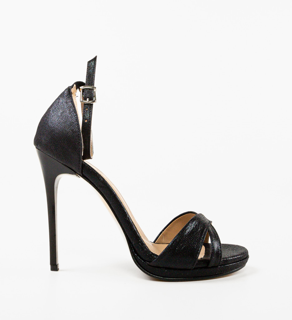 Sandale Toc Nuda Negre | Eleganță și Stil - imagine 6
