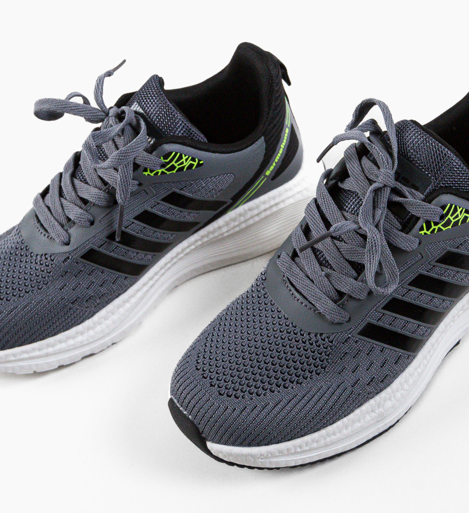 Pantofi Sport Rehan Gri - Confort și Stil - imagine 6