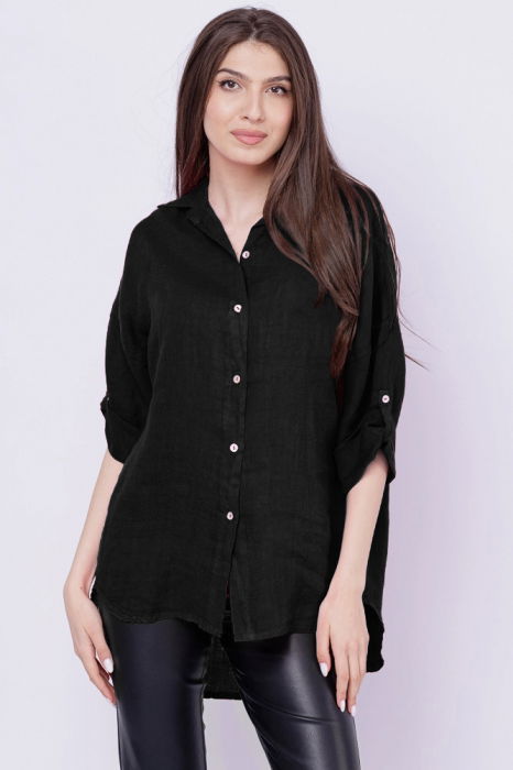 Camașă Neagră din In Shopika | Stil Lejer