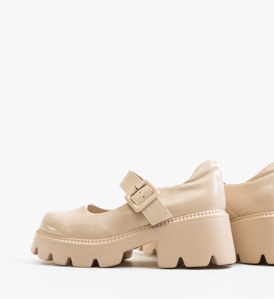 Pantofi Casual Dama Bej Bokfa - Confort și Stil - imagine 5