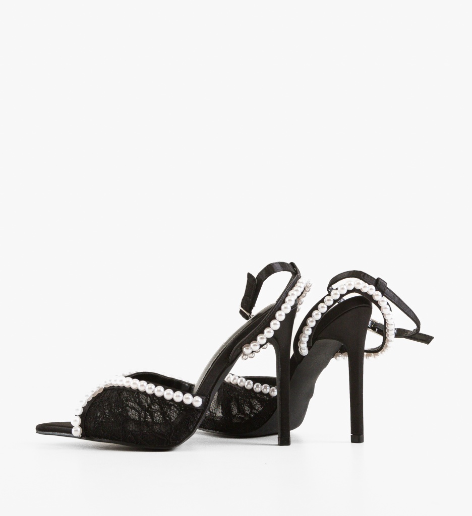 Sandale Dama Natash Negre | Eleganță și Stil - imagine 5