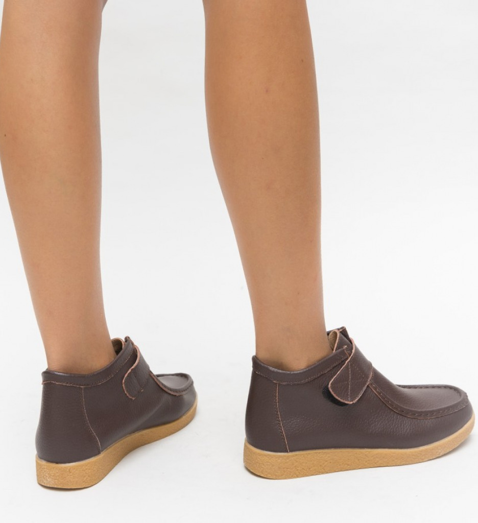 Pantofi Casual Debir Maro - Confort Stilat - imagine 3