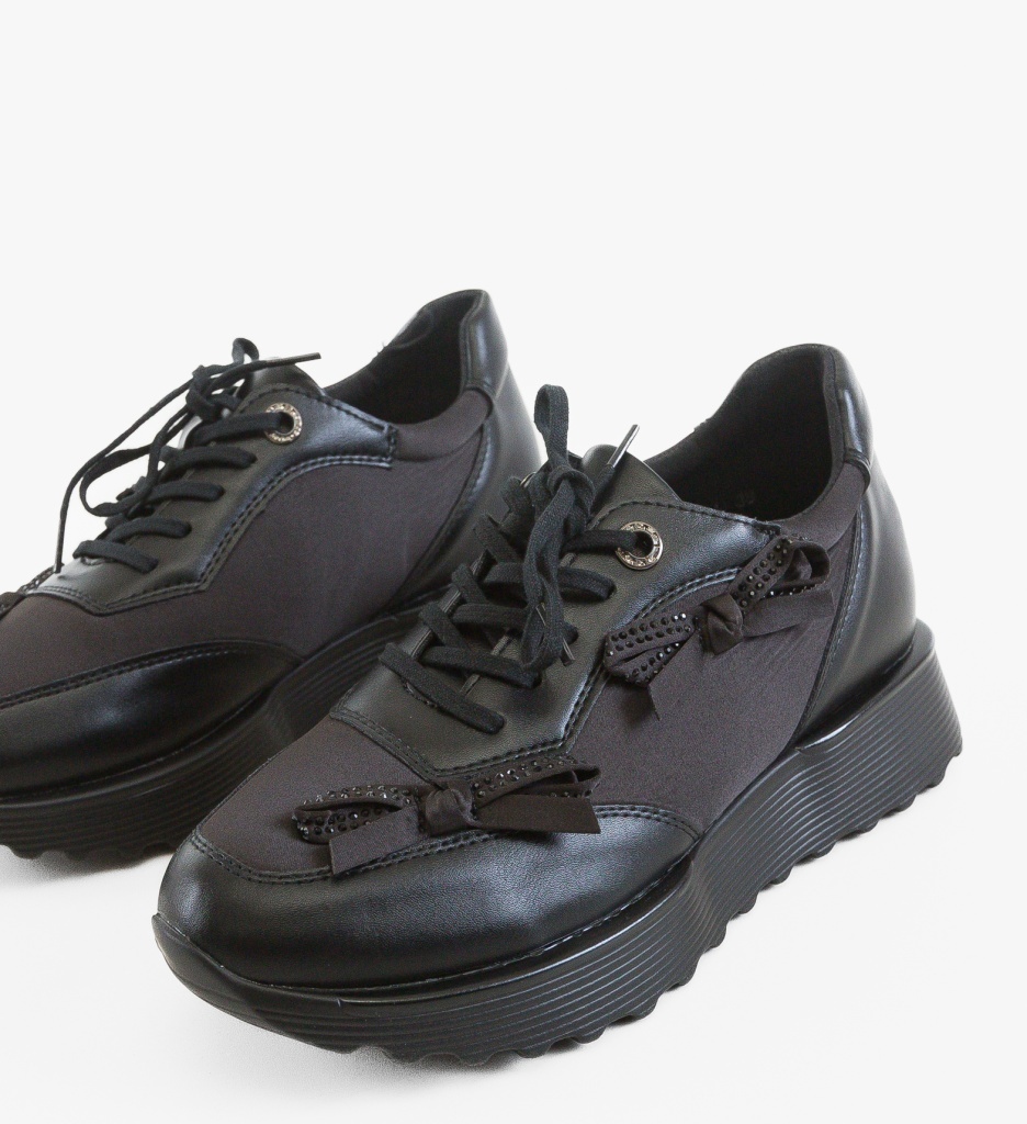 Sneakers Dama Ammer Negri - Confort Sport - imagine 5