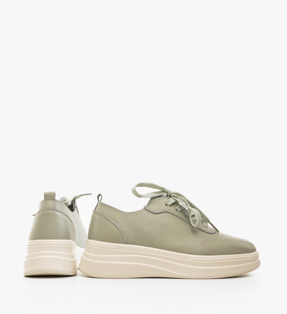 Sneakers Dama Haley Verzi | Confort și Stil - imagine 5