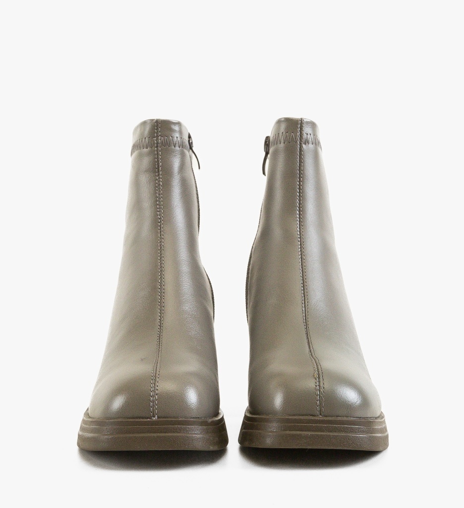 Botine Tafta Gri - Eleganță și Confort - imagine 4