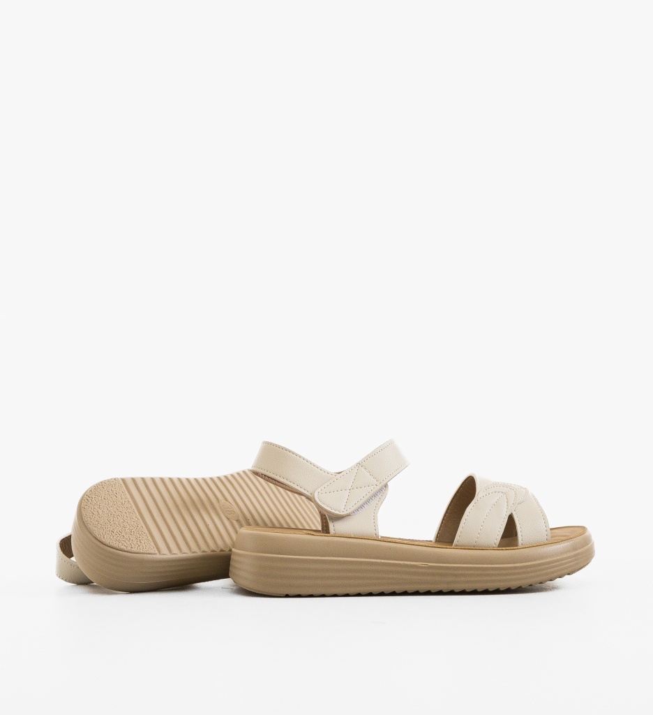 Sandale Dama Arvel Bej - Eleganță și Confort - imagine 4