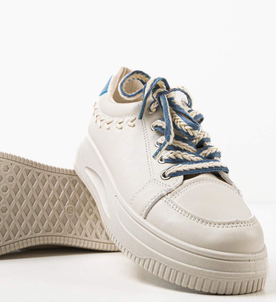 Sneakers Dama Miguel Bej 2 | Confort Zilnic - imagine 7