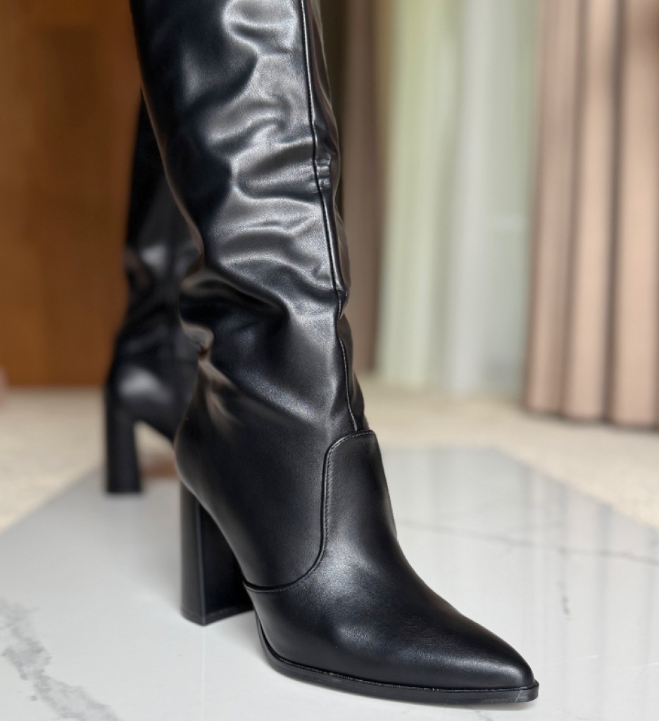 Cizme Haynab Negre - Eleganță și Stil Feminin - imagine 3