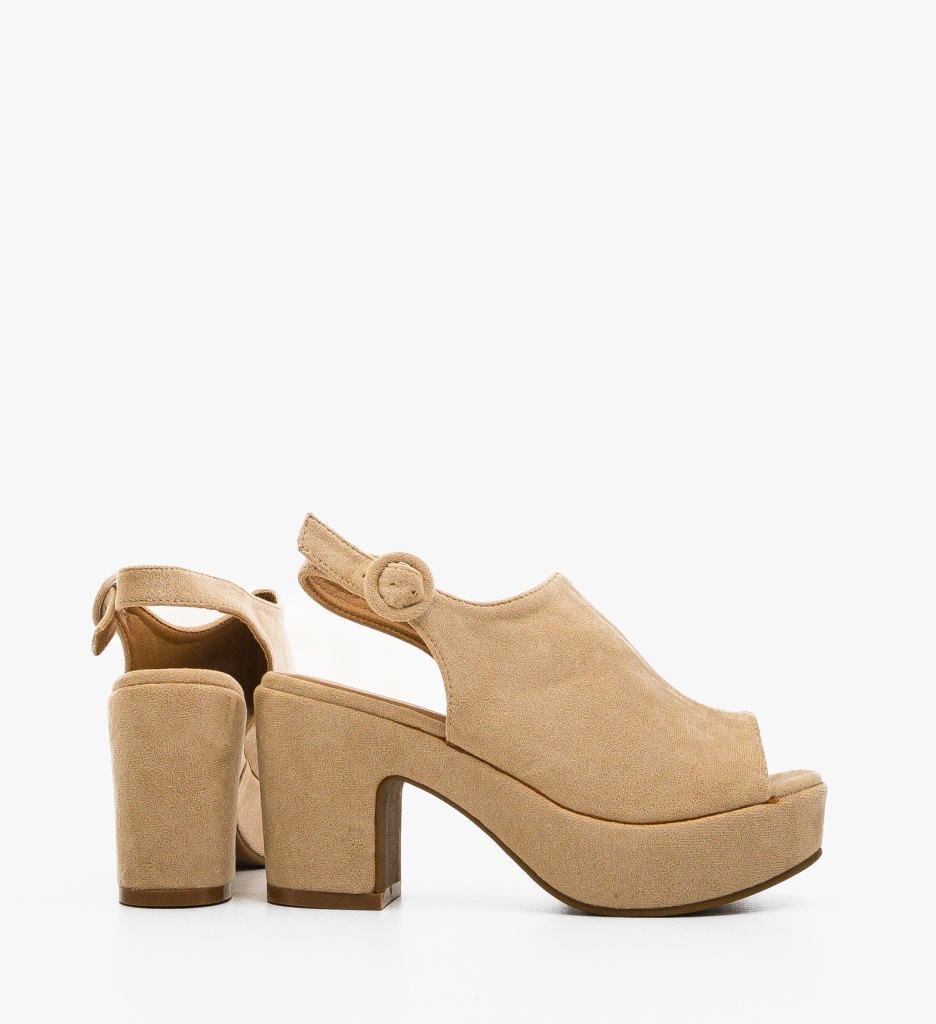 Sandale Toc Yousuf Bej - Eleganță și Confort - imagine 5