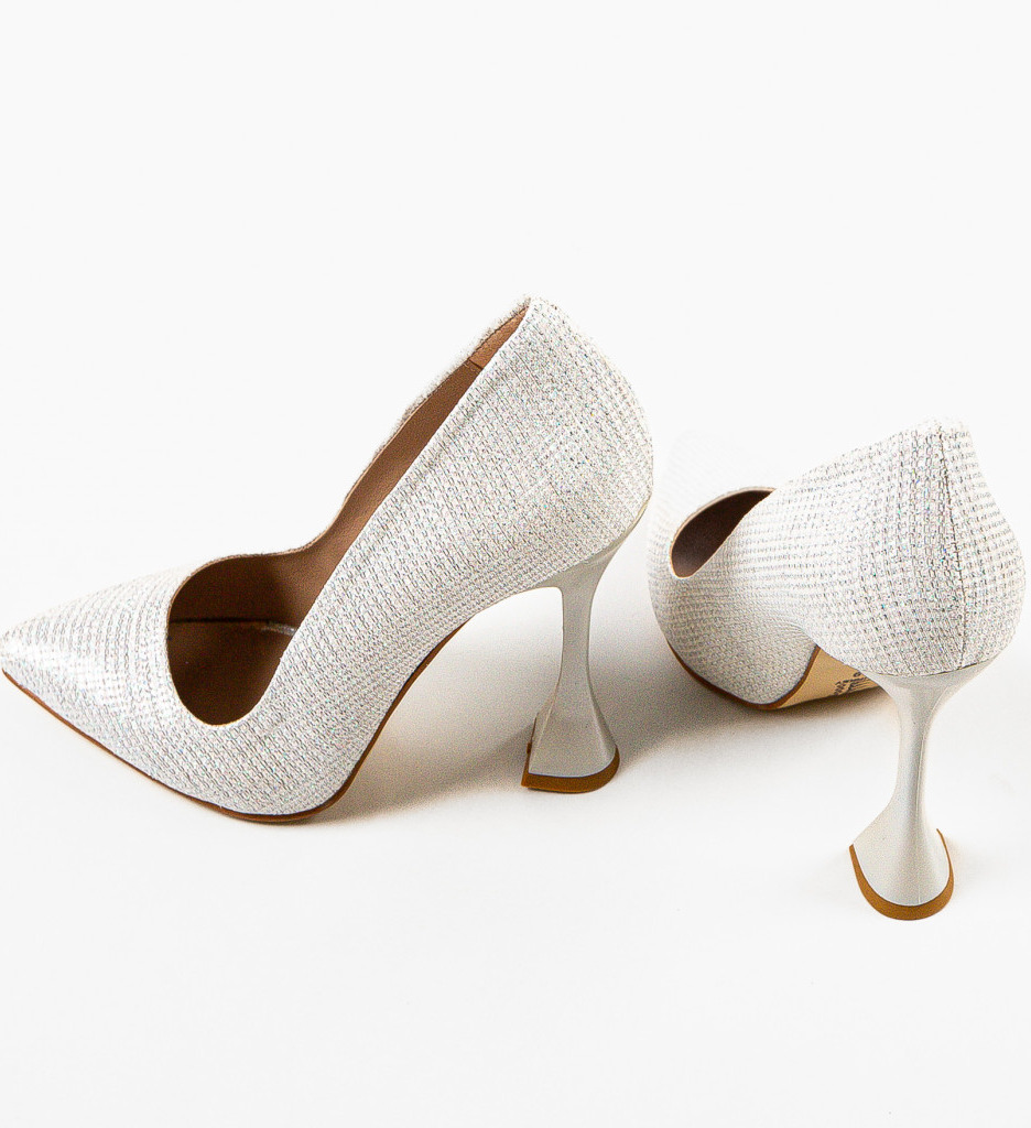 Pantofi Heda Albi - Eleganță și Stil - imagine 8