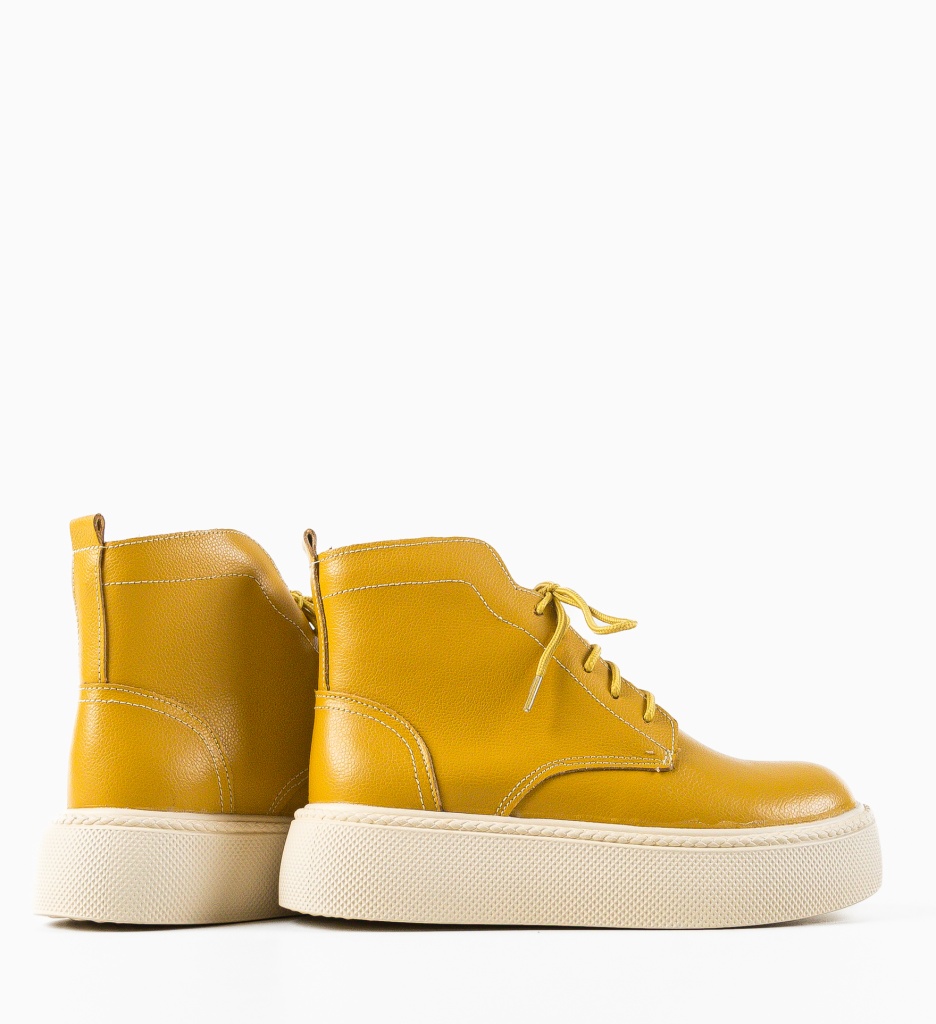 Ghete Harlow Galbene - Stil și Confort - imagine 5