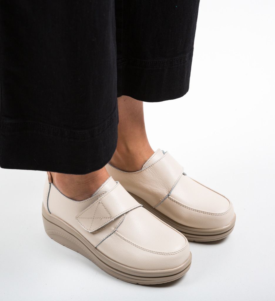 Pantofi Sport Hausberg Bej - Confort & Stil - imagine 3