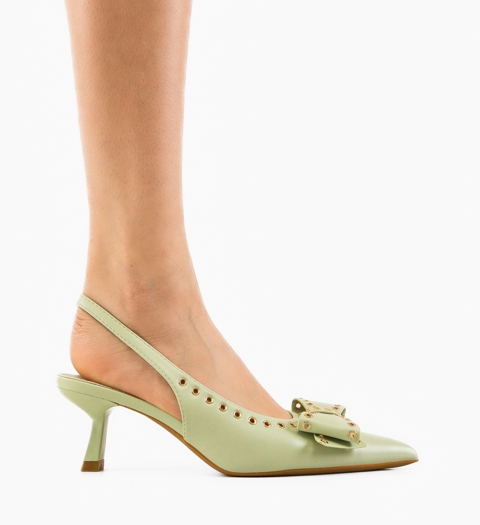 Pantofi Shah Verzi | Eleganță și Stil - imagine 2