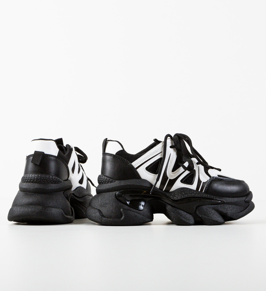 Sneakers dama Lolpey Negri - Confort și Stil - imagine 7