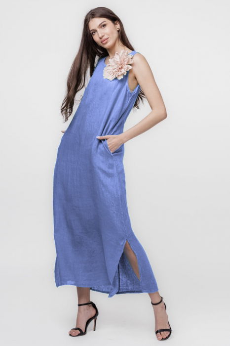 Rochie In Shopika Bleu - Eleganță Vară