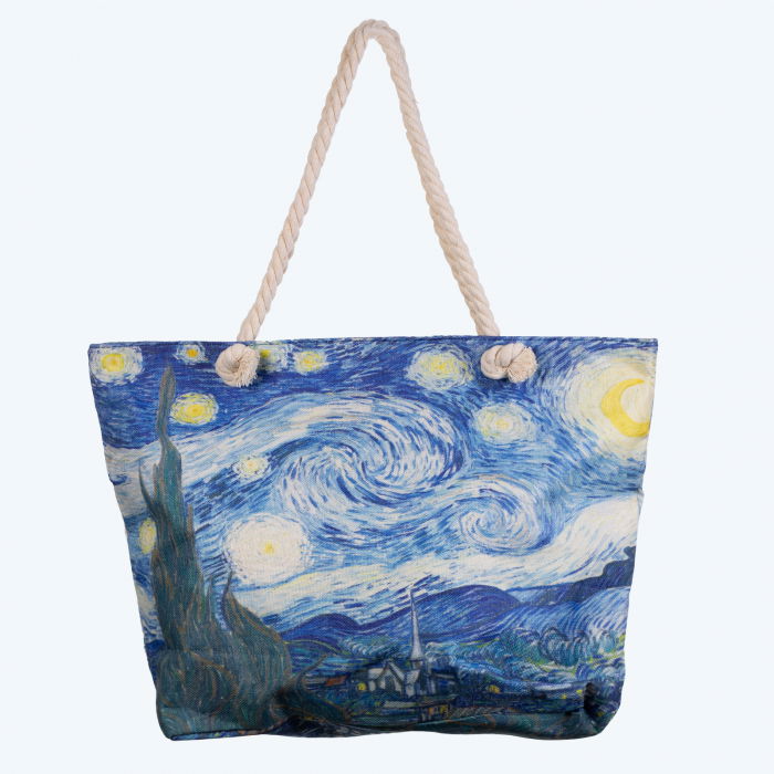 Geanta Plaja Van Gogh Shopika - Design Artistic