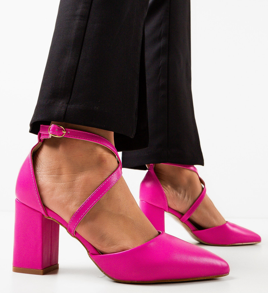 Pantofi cu Toc Mcintosh Roz - Stil și Eleganță - imagine 2