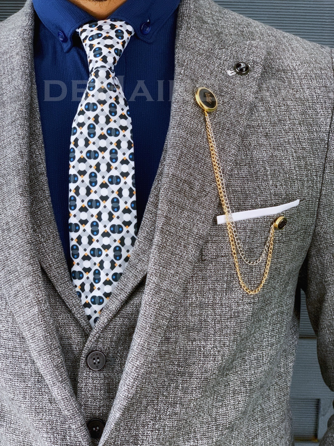 Cravată Bărbați A8726 | Eleganță și Stil