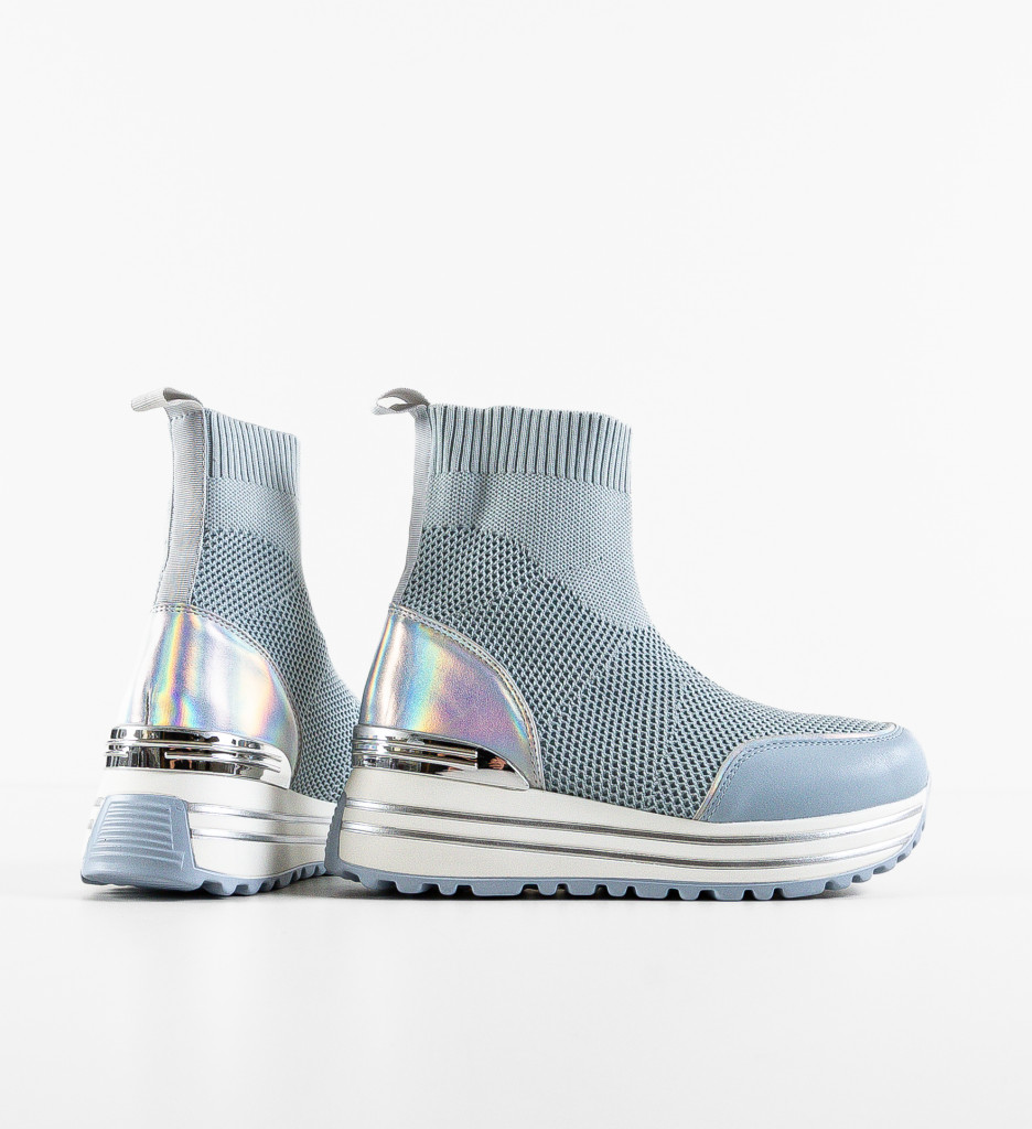 Pantofi Sport Leon Albastri - Confort & Stil - imagine 6