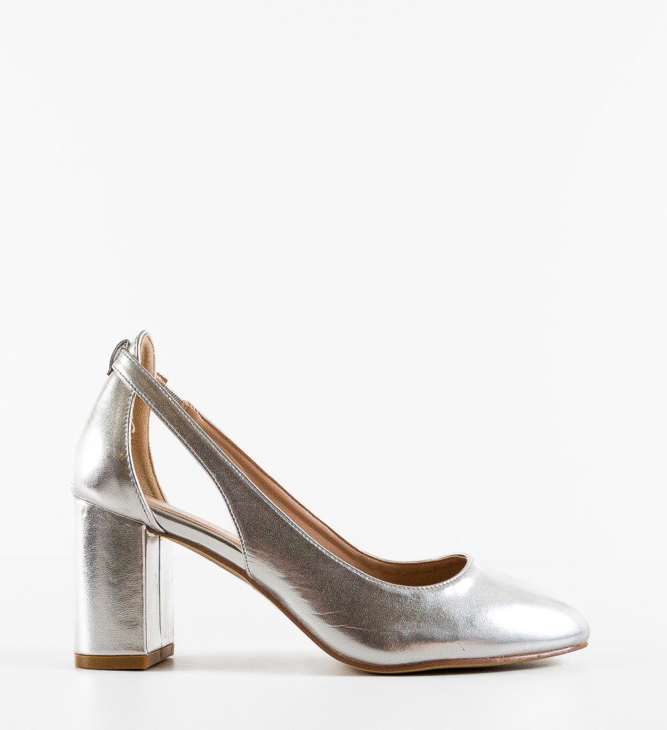 Pantofi Argintii Adriama - Eleganță și Stil - imagine 5