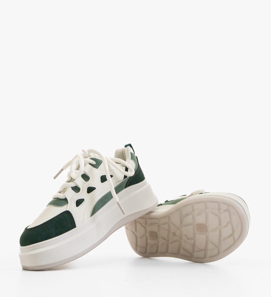 Sneakers Toko Dama Verzi - Confort Sport - imagine 7