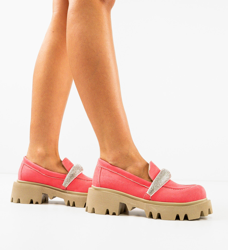 Pantofi Casual Spikez Roz - Stil și Confort