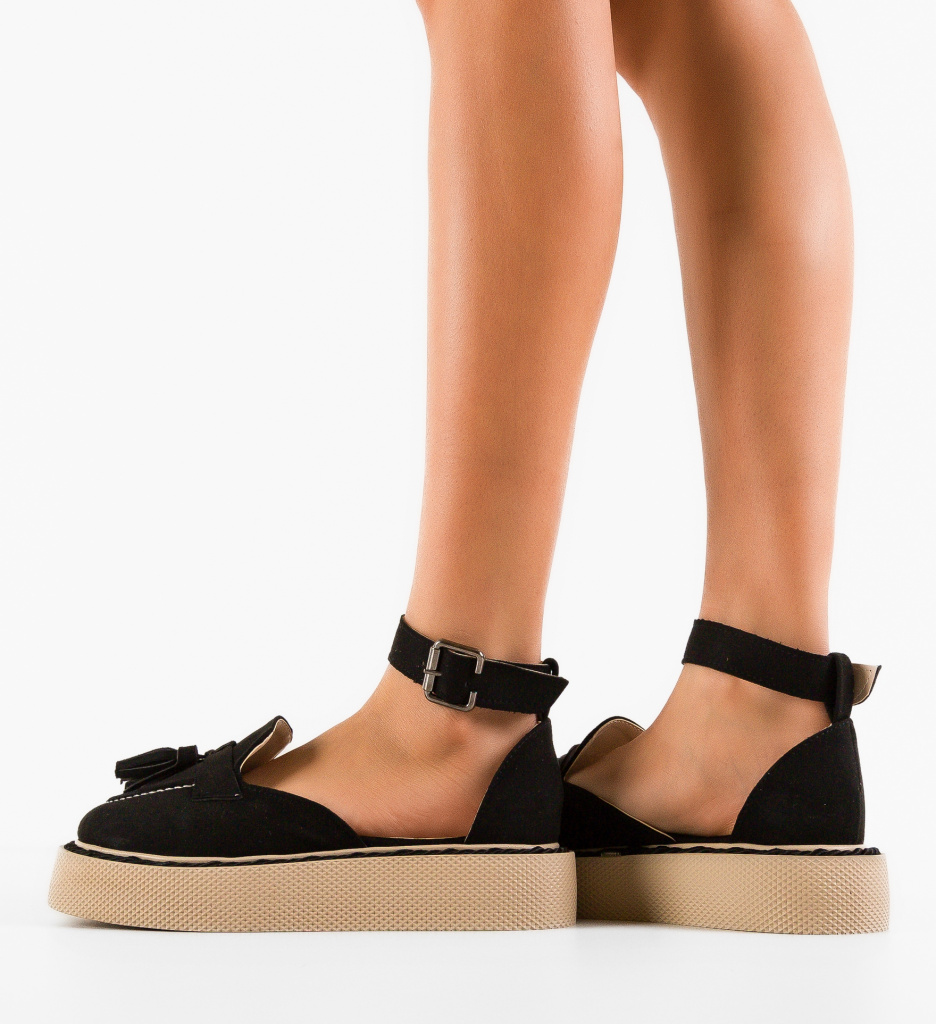 Pantofi Casual Kalin Negri - Stil Versatil
