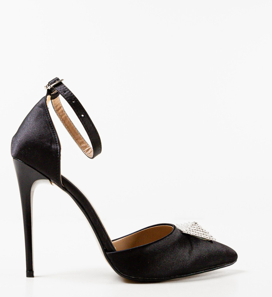 Pantofi cu toc Sarina Negri 2 | Eleganță Asigurată - imagine 6