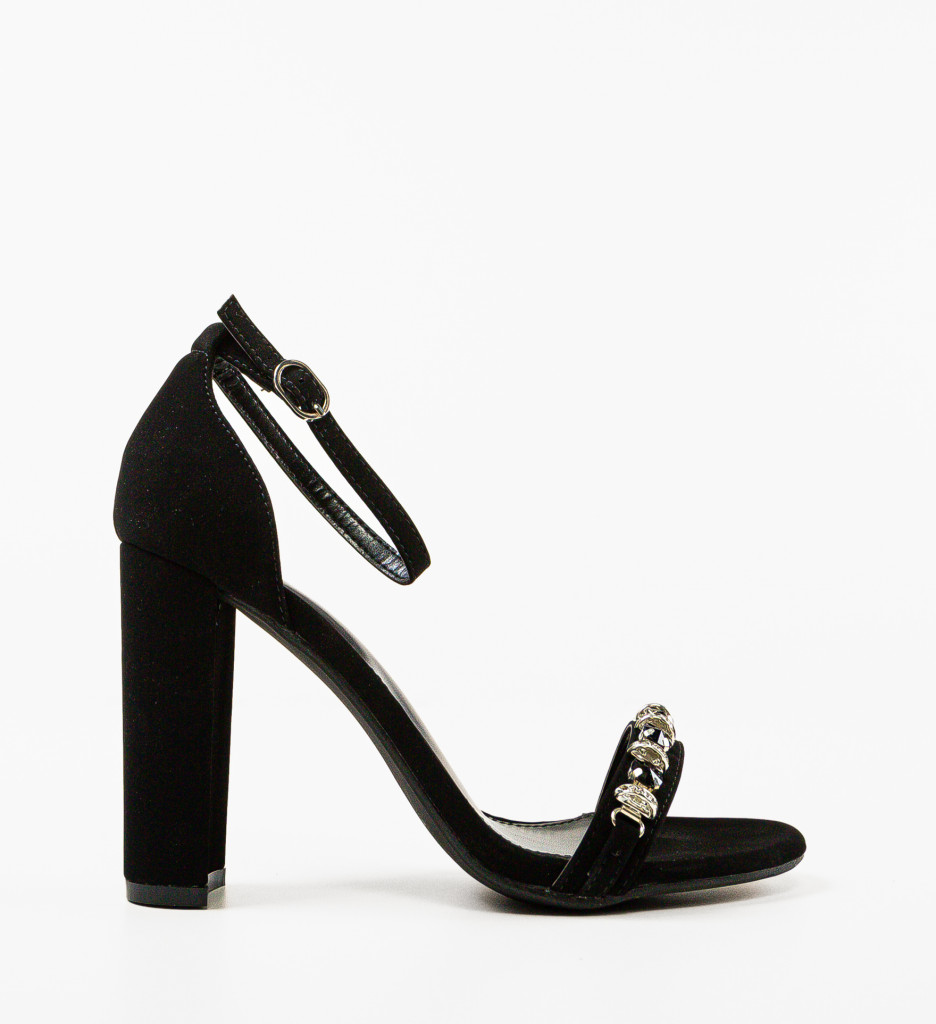 Sandale Toc Stiletto Negre | Eleganță Maximă - imagine 5
