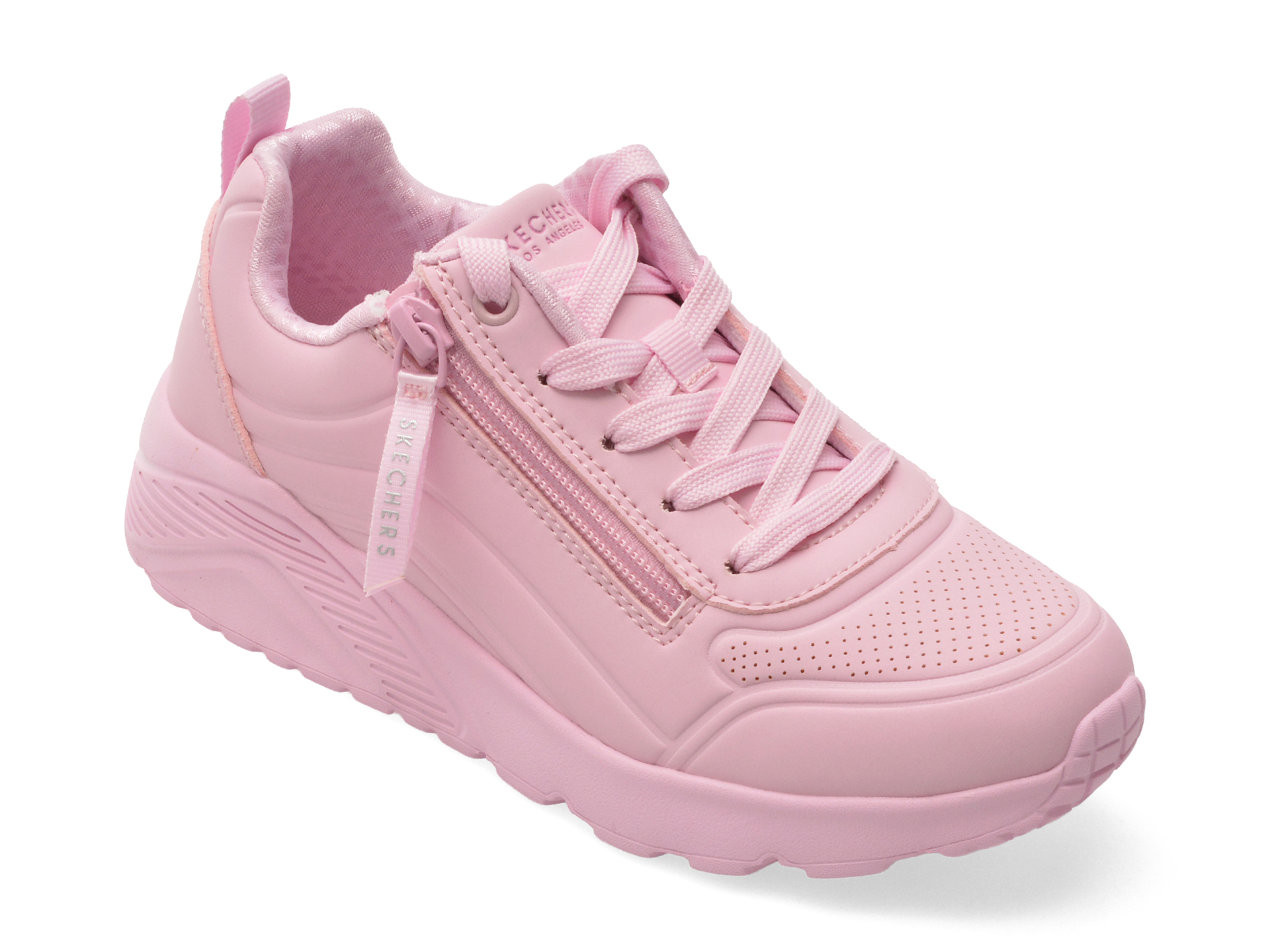 Skechers UNO LITE Roz - Confort și Stil pentru Fetite - imagine 3