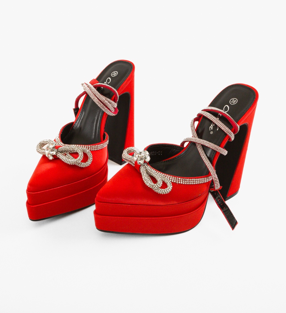 Pantofi Keira Rosii | Eleganță Asigurată - imagine 5