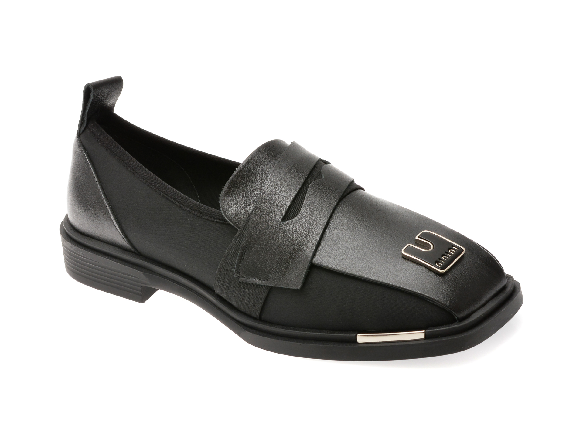 Pantofi Image Negri Textil - Confort și Stil Urban