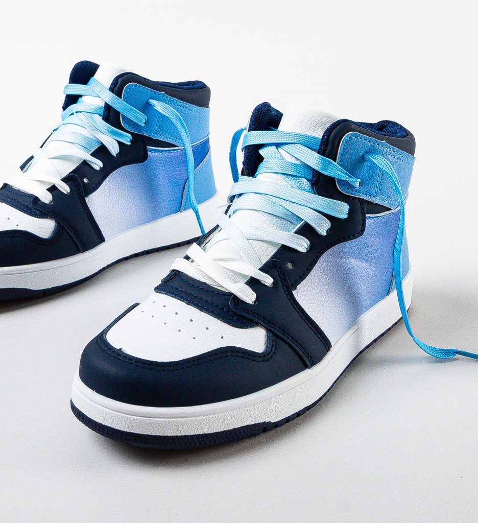 Sneakers Dama Galvan Albastri | Confort & Stil - imagine 5