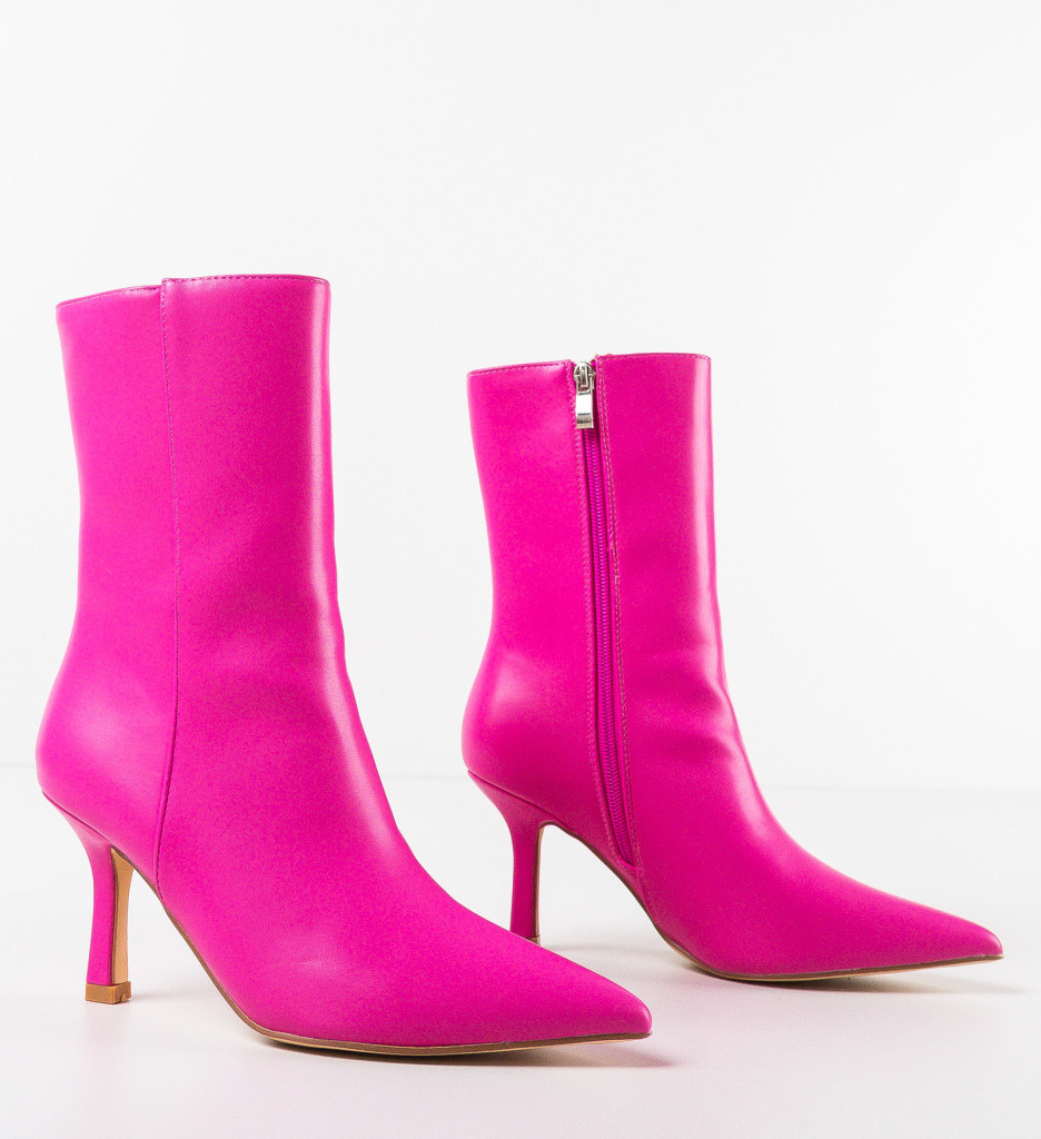 Cizme Dama Imaan Roz - Eleganță și Confort - imagine 5