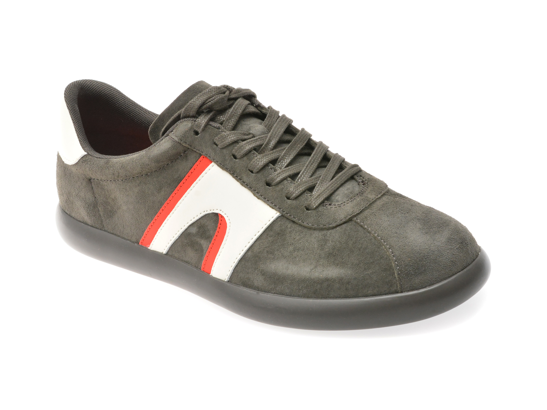 Pantofi Camper Pelotas Gri Piele Naturală