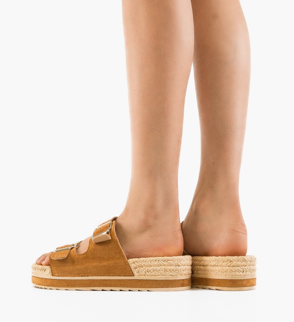 Sandale Camel Roshun - Confort și Eleganță - imagine 2